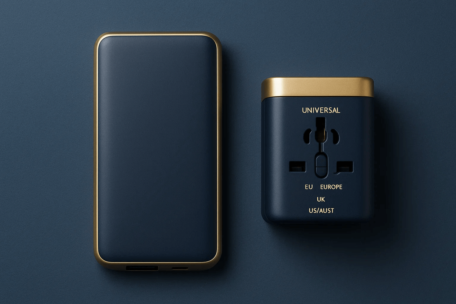 A Power Bank and Chargers